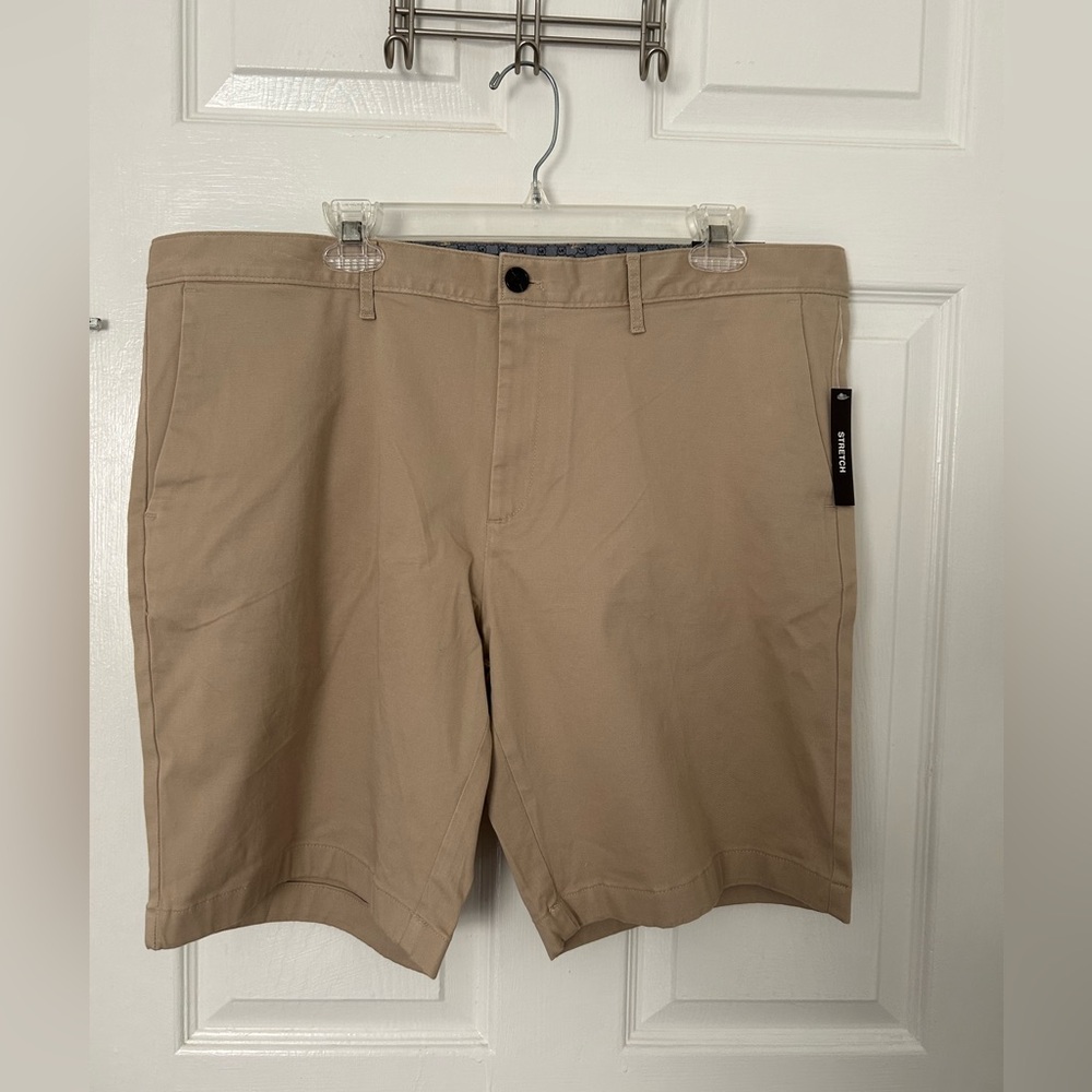 Michael Kors Flat Front Khaki Shorts